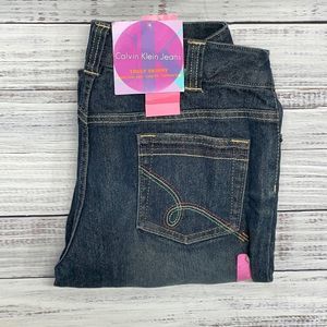 Calvin Klein Truly Skinny Women's Size 7 Super Low Rise Slim Fit Narrow Leg Jean